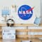 NASA Space Logo Embossed Shaped Metal Wall Sign
